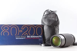 NEAR MINT+3 IN BOX Contax Carl Zeiss Vario-Sonnar 80-200mm f4 MMJ Lens C/Y JAPAN - Picture 1 of 9