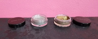 Mary Kay Cream Eye Color Discontinued -GLACIER GRAY & ICED COCOA- Set **READ** - Image 1 of 4