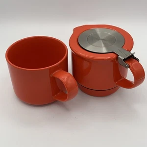 Davids Tea Forlife Stackable Tea for One Teapot & Cup w/Infuser - Picture 1 of 15