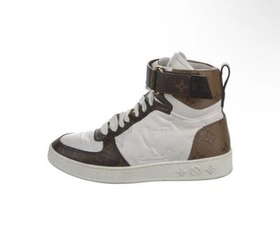 Tênis Louis Vuitton Rivoli cano alto padrão monograma tamanho 11 - Imagem 1 de 4