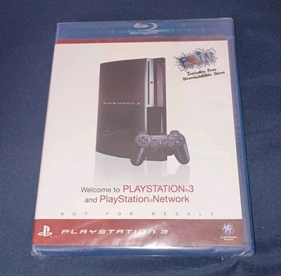 NEW PS3 PlayStation 3 Welcome Blu-Ray Disc w/ Pain Downloadable Game - Image 1 of 2