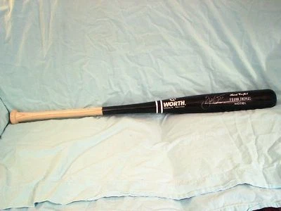 Frank Thomas Chicago White Sox bate autografiado Worth Foto 1 de 3