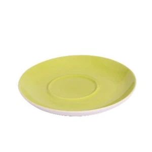 Ena Cappuccino Saucers Offset Well 16cm/6.3" (free delivery on orders over £15) - Picture 1 of 2