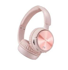 Swissten Comfort Trix Micro FM Bluetooth Headphones - Pink - Picture 1 of 10