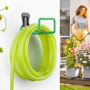 1/2pcs Garden Hose Hanger Wall Mounted Hosepipe Holder Storage Hook Pipe Bracket - Picture 1 of 25