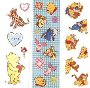 Winnie the Pooh Stickers - Vintage - Picture 1 of 13