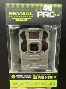 NEW SEALED Trail Cam TACTACAM Reveal Cellular HuntingCamera PRO 3.0 GPS 2" LCD  - Picture 1 of 4