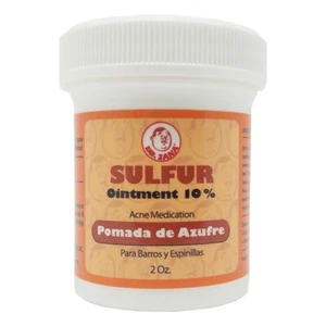 Ungüento de azufre/azufre Dr. Sana. Acné y espinillas/barros y espinillas. 2,6 oz - Imagen 1 de 4
