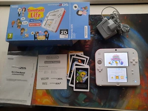 Boxed Tomodachi Life Nintendo 2DS Limited Console with Game - Red White (3DS) - Picture 1 of 8