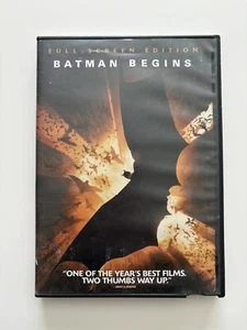 Batman Begins DVD - Very Good Condition- Christian Bale, Liam Neesom - Picture 1 of 5