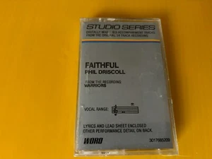 Studio Series Accompaniment Track Cassette Tape Phil Driscoll Faithful Brand New - Picture 1 of 2