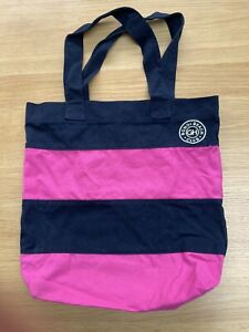 Gilly Hicks A & F Pink Blue Beach School Bag Super Soft