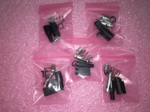 (2 STÜCK SET) TCP6180-01-1120 schwarz MIN 8 PIN Stecker & Inline-Steckdosen Schnellverschluss - Bild 1 von 2