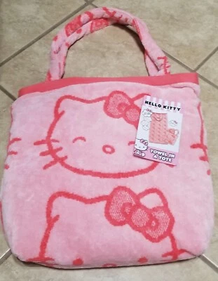 Sanrio Hello Kitty 2-in-1 Towel In A Tote - Image 1 of 4