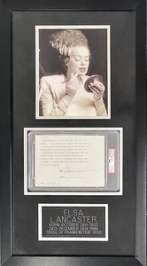 Contrato firmado por Elsa Lanchester "Bride of Frankenstein" - PSA/DNA - Imagen 1 de 4