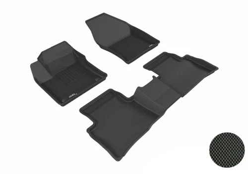 Juego de 3 piezas 3D MAXpider negro 1ª y 2ª fila para Toyota Prius Foto 1 de 4