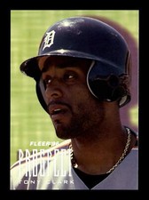 1996 Fleer #3 Tony Clark Detroit Tigers