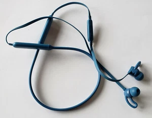BLUE BeatsX Beats X Wireless Headphones - Works but has CONTROL KNOB ISSUE -Read - Picture 1 of 7
