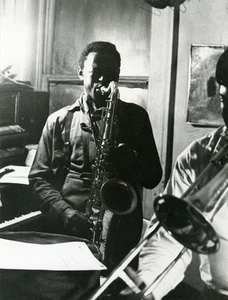 Archie SHEPP & Grachan MONCUR III Photo originale argentique Guy KOPELOWICZ 1966 - Picture 1 of 2