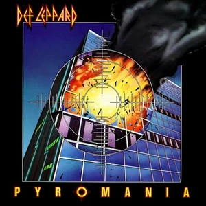 DEF LEPPARD Pyromania BANNER 5x5 Ft Fabric Poster Tapestry Flag album cover art - Picture 1 of 3