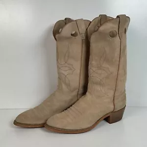 Vintage Levi’s Suede Buckaroo Cowboy Boots 12 M USA Made - Picture 1 of 22