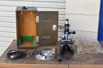 Microscopio Metalúrgico Unitron MMU Nº 34660 Foto 1 de 4