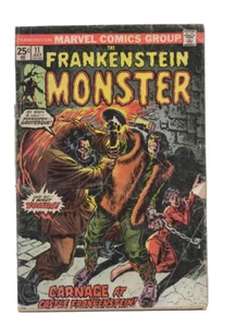 The Frankenstein Monster #11 Marvel  1974  Good " - Picture 1 of 1