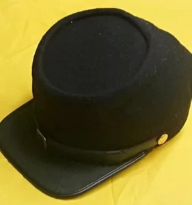 American Civil War Confederate Blue Union Wool Kepi Peak Cap Size S-2XL - Picture 1 of 1