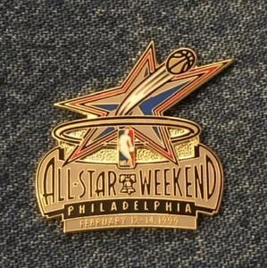 Pin de fin de semana NBA All Star 1999 ~ Filadelfia hogar de los 76ers - Imagen 1 de 2