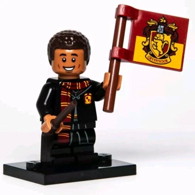 Lego CMF Potter Series 1 - Dean Thomas com bandeira da Grifinória (colhp-8) 71022 - Imagem 1 de 4