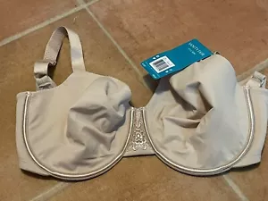Vanity Fair Beauty Back Smoothing Full Figure Minimizer Bra White 76080 - Picture 1 of 3