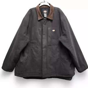 Dickies Jacket Mens 3XL Duck Canvas Quilted Insulated Barn Chore Coat Workwear - Picture 1 of 22
