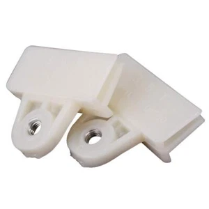 Window Door Glass Channel Clips Qty 2 for Nissan D21 Hardbody Frontier Pickup - Picture 1 of 4
