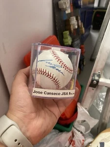 Jose Canseco Signed Baseball Rawlings Official MLB Baseball JSA - Picture 1 of 5