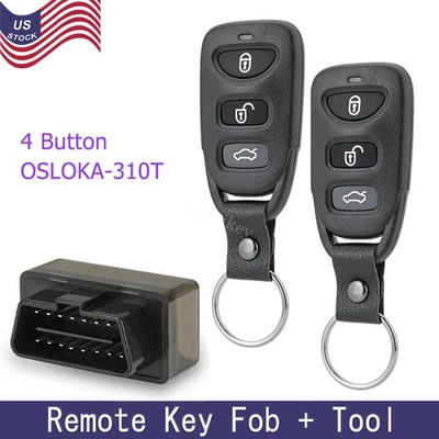 2 OSLOKA-950T para Hyundai Sonata 2006 - 2010 controle remoto chaveiro 4B + ferramenta programadora - Imagem 1 de 4