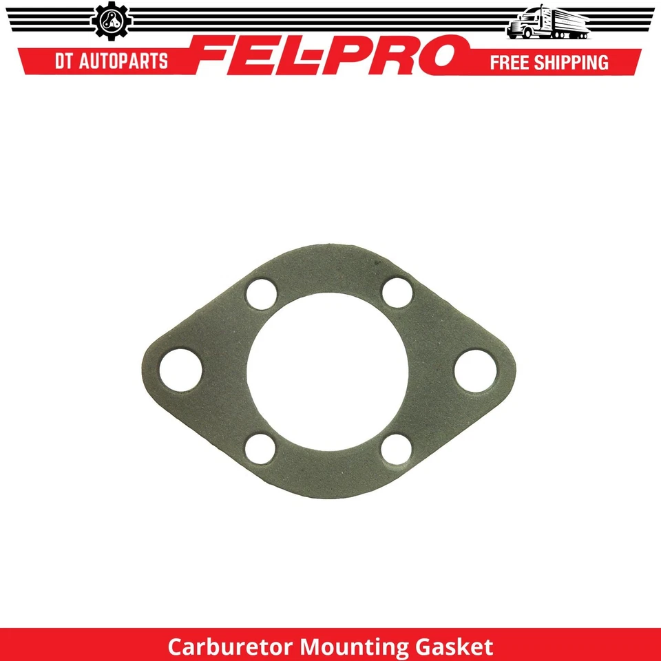Junta de montaje de carburador Fel-Pro Fel-Pro para Chevrolet Del Ray 1957-1958 3,8 L L L6 Foto 1 de 1