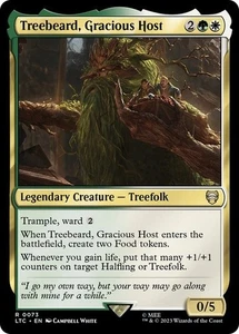 Treebeard, Gracious Host - NM - Lord of the Rings Commander LTC MTG - Picture 1 of 1