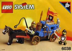 Lego 6038 Wolfpack Renegades Castle Wolfpack Vintage 1992 100% construcción completa - Imagen 1 de 12