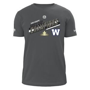 New Era Winnipeg Blue Bombers 2021 108th Grey Cup Champions Locker Room T-Shirt