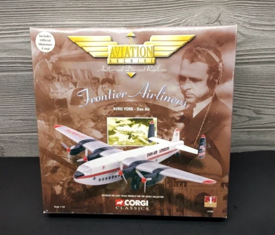 Corgi Aviation Archive Frontier Airliners AVRO YORK DAN AIR Diecast 1:144 - Image 1 of 4