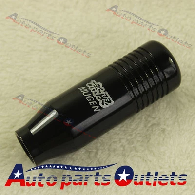BLACK  FOR HONDA ACURA  M10*1.5 ALUMINUM JDM SHIFT KNOB FIT - Image 1 of 4