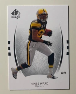 2007 SP Authentic #38 Hines Ward Pittsburgh Steelers Football Card - Picture 1 of 2