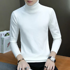 M-3XL Turtleneck Pullover Long Sleeved Sweater Tops Casual Fashion Wear For Men