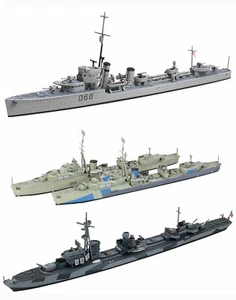 3 destructores Tamiya - clase O británico, vampiro australiano y alemán clase Z - Imagen 1 de 11