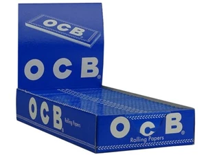OCB Kurz Blau Rolling Papers Zigarettenpapier 1 Box á 25x50 Stück - Bild 1 von 3
