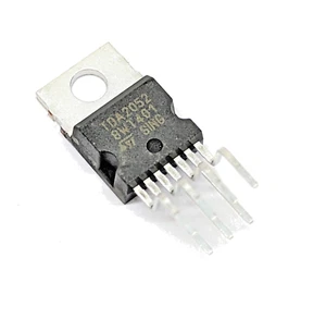 1 pieza TDA2052V | AMPLIFICADOR DE POTENCIA DE AUDIO HI-FI 60W CON SILENCIAMIENTO/EN ESPERA Heptavatio - Imagen 1 de 5