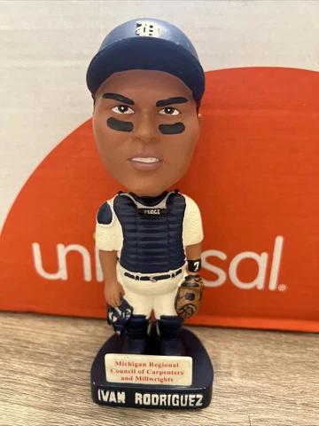 Ivan Pudge Rodriguez Detroit Tigers Bobblehead 2004 Comerica Park SGA NO BOX Cover