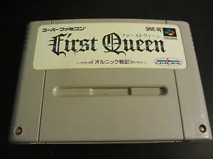 FIRST QUEEN Ornic Senki -- SHVC-OQ ----- pour SUPER FAMICOM / JAPONAIS - Foto 1 di 1