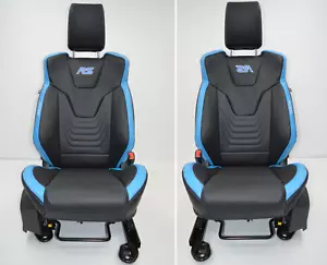 Ford Focus Rs MK3 Standard Recaro Maßgeschneidert Schwarz / Nitro Sitzbezüge - Bild 1 von 8