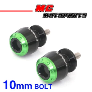 ATOM CNC Protection M10 Swingarm Spools For Kawasaki Z750 Z750S 2005-2015 - Bild 1 von 7